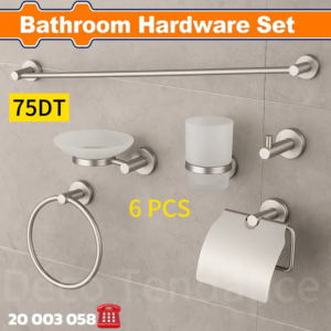 PACK ACCESOIRES SALLE DE BAIN 6PCS