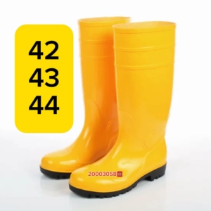 Bottes sécurité PVC pour travaux taille (42/43/44)