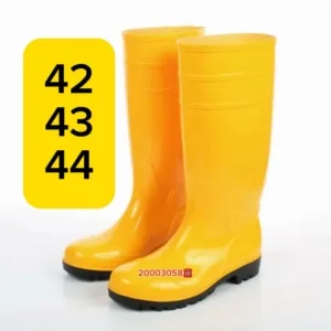 Bottes sécurité PVC pour travaux taille (42/43/44)