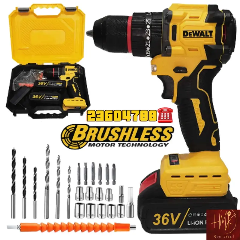 Visseuse perceuse Makita double batterie 55PCS - الصورة 2