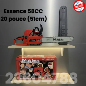 tronçonneuse à essence 58CC 20 pouces(51cm) multifonctionnel MUKINTA