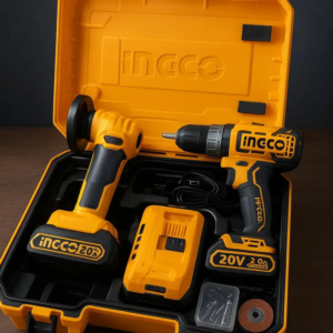 Valise visseuse Meule a disque INGCO avec tous les accessoires double batterie
