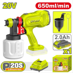 Pistolet Peinture avec tous les accesoires a la Marque DYLLU