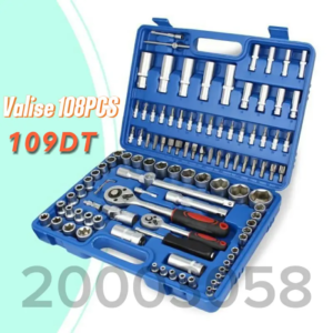 Valise à Outils Professionnelle 108 Pièces Qualité Supérieure