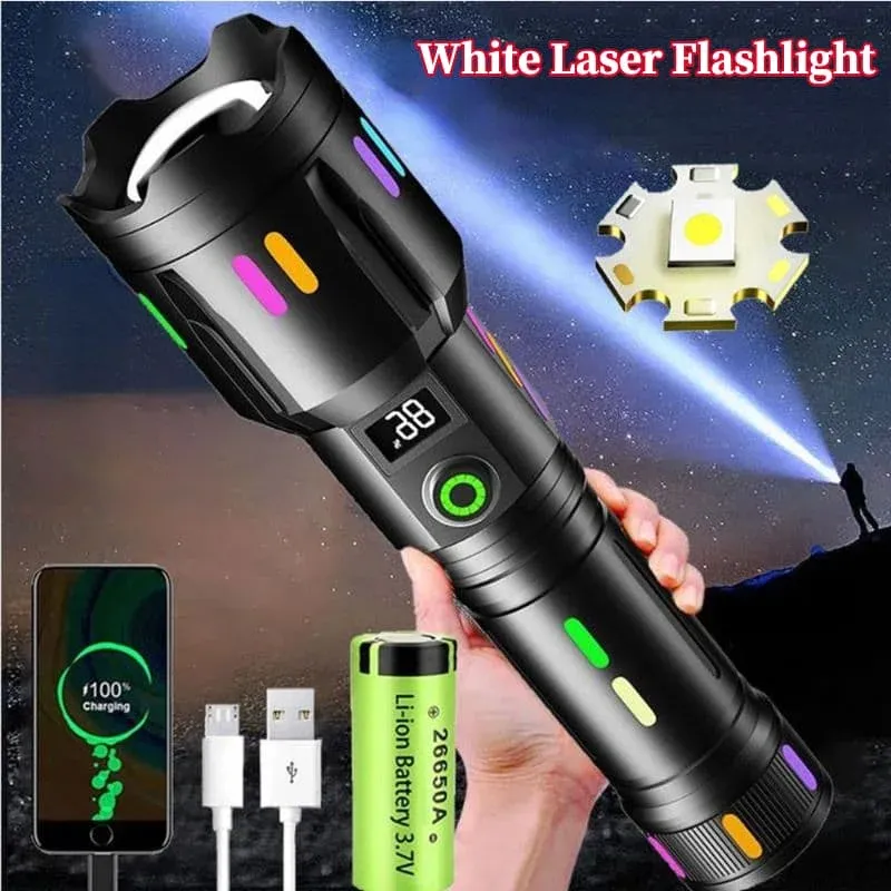 Lampe Torche LED Rechargeable Ultra Puissante - الصورة 2