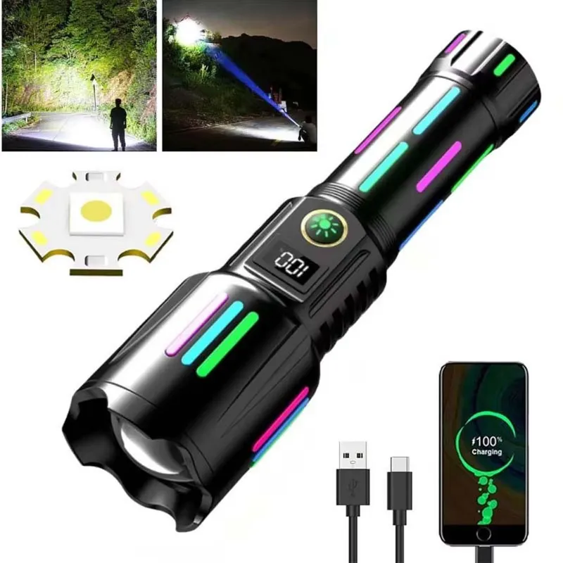 Lampe Torche LED Rechargeable Ultra Puissante