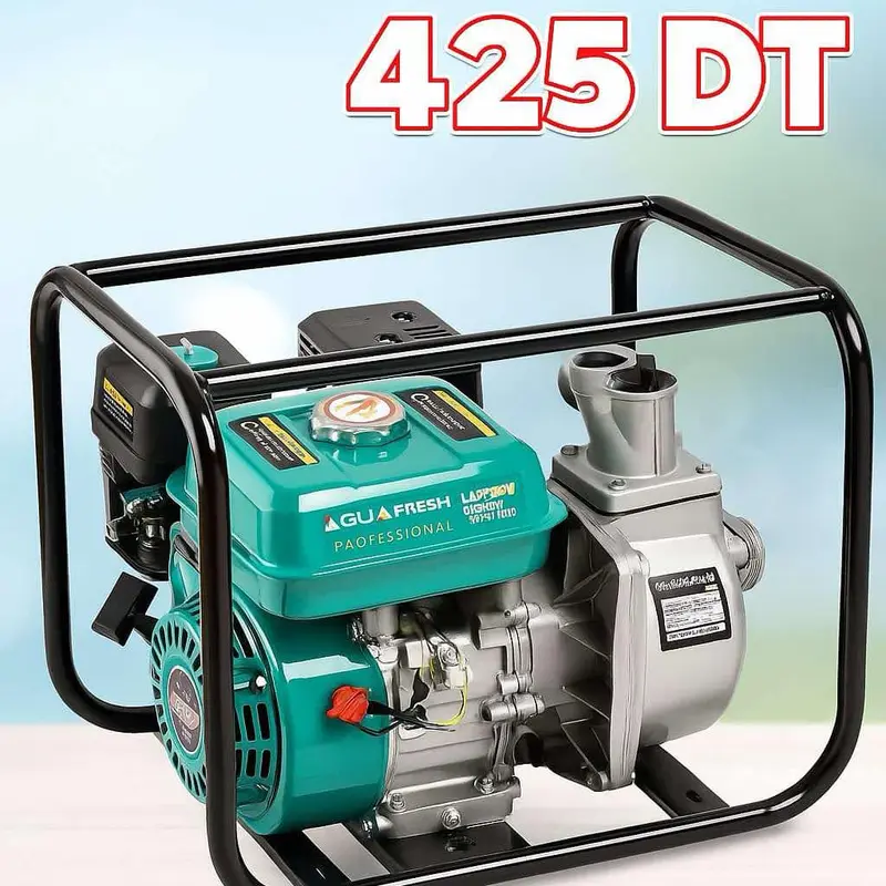 Pompe à Eau MUMTAZ 7.5HP – Essence & Gaz (2EN1) - الصورة 2