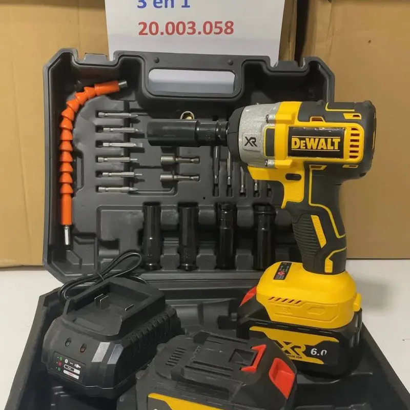 Clé à Choc Sans Fil DeWALT 3 en 1 – 198V XR 6.0Ah