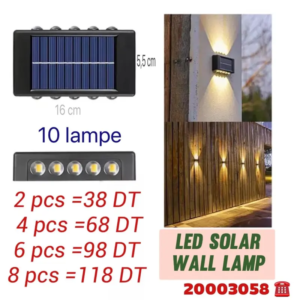 Lampe Solaire LED étanche pour la décoration extérieur