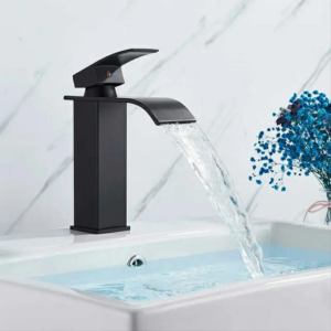 Robinet Lavabo Noir mat