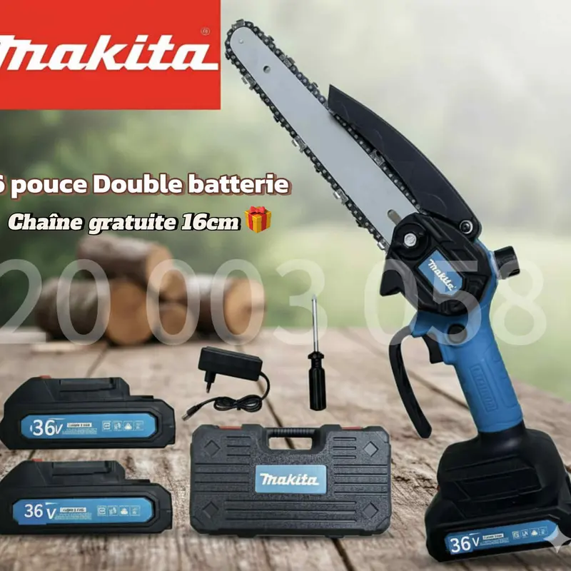 Tronçonneuse Double Batterie 36V