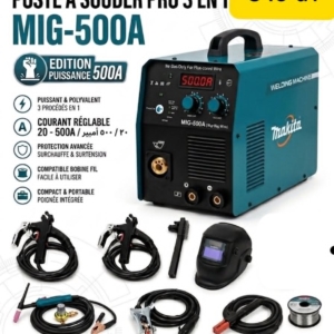 POSTE SOUDURE 500A MAKITA MIG/TIG/MMA